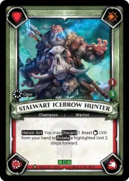 Stalwart Icebrow Hunter